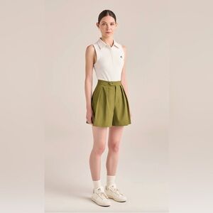 Malbon marina golf shorts Olive green Size 2